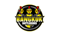 bangkok battles logo on a black background