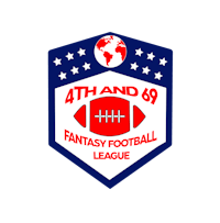 4th and 59 fantasy football league logo